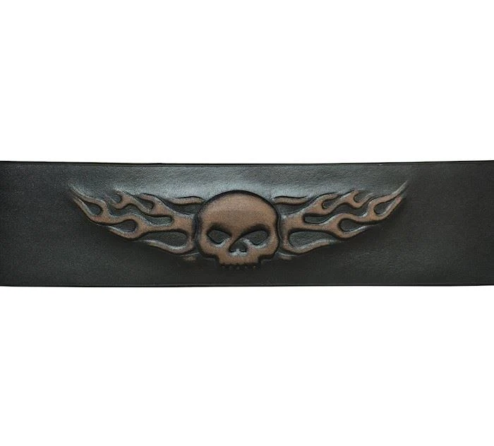 Leather Harley Davidson Mens Belt