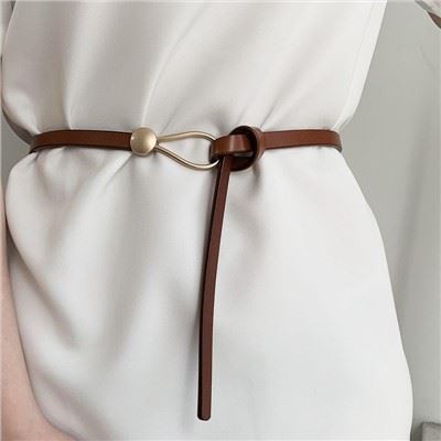 Brown Decorative Belt Dress Belt