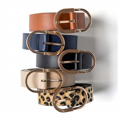 Brown Women's Belts for Dresses Waist