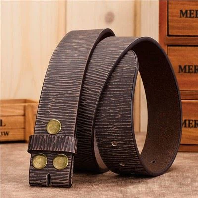 Genuine Leather Belt Strap For Men Jeans