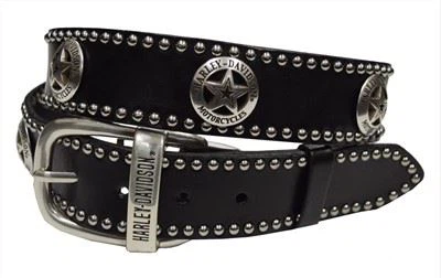 Leather Harley Davidson Belt Men’s Belt