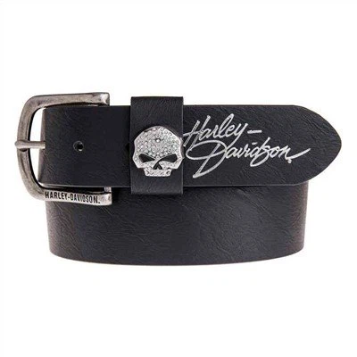 Rockstar Skull Harley Davidson Belt Buckle