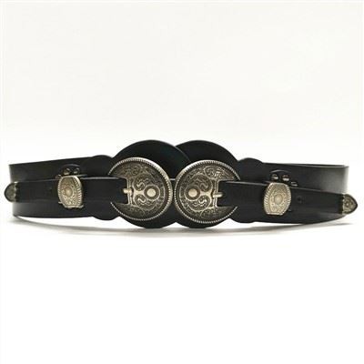 Western Belt Double Buckle For Men Women