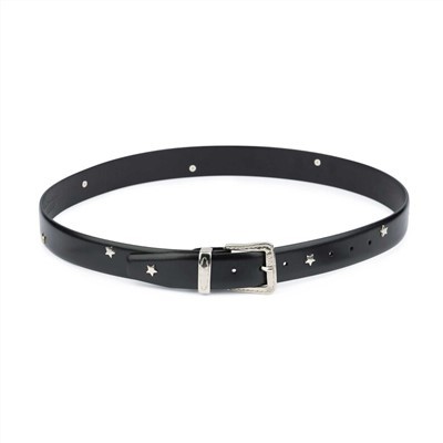 Women Jeans Rock Studded Star Belt