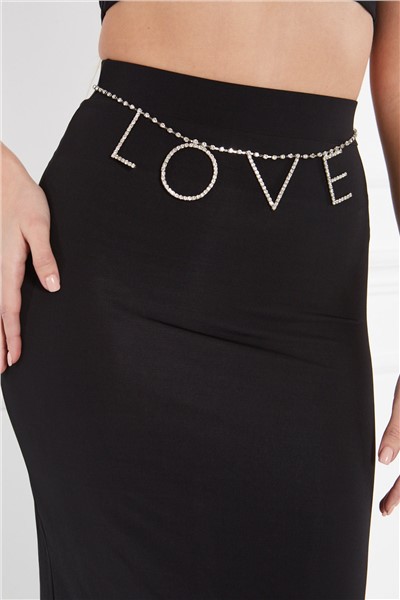 Bling Waist Accessory Rhinestone Waist Chain Belt