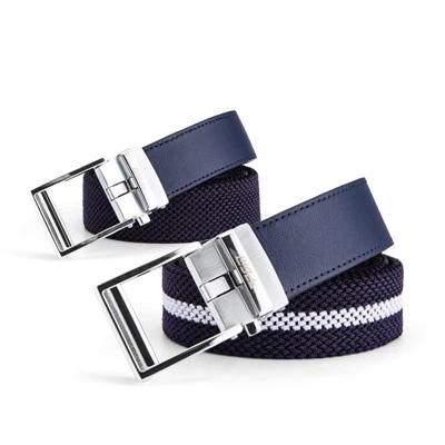 Casual Stretch Woven Golf Belt Mens
